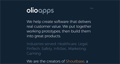 Desktop Screenshot of olioapps.com